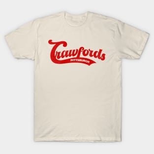 Defunct Pittsburgh Crawfords Baseball Team T-Shirt